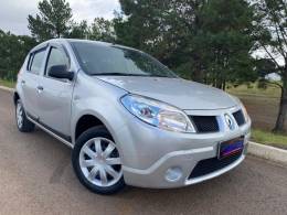 RENAULT - SANDERO - 2009/2010 - Prata - Sob Consulta