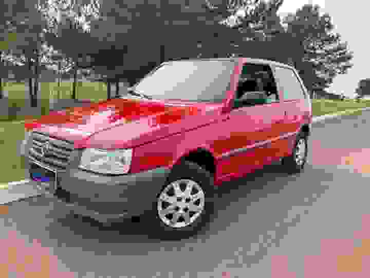 FIAT - UNO - 2008/2009 - Vermelha - Sob Consulta